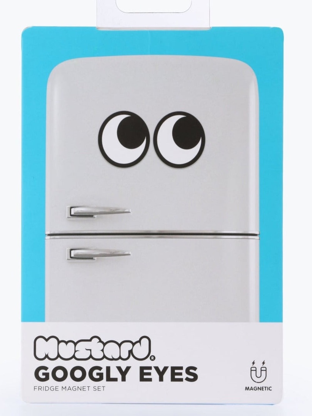 NWT Urban Outfitters Mustard Googly Eyes Fridge Magnets